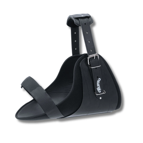 Weaver Livestock Neck Sweat System – Black Leather with Replaceable SBR Neoprene Liner (Large) 