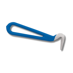 Weaver Equine Blue Horse Hoof Pick – Cast Malleable Iron Hoof Cleaning Tool with Comfort Grip Handle 