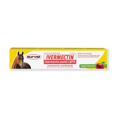 Ivermectin Paste Dewormer | Horse Dewormer for Worm & Bot Control | Single & Bulk 