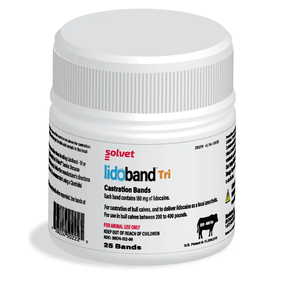 Solvet LidoBand Tri Castration Bands