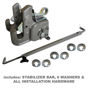 Pat's Category 1 Quick Hitch | 3-Point Hitch Attachment System | Easy Installation | Made in USA