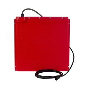 Kane Poly Pet Heat Mats with Rheostat Control - 18" x 18" - Red